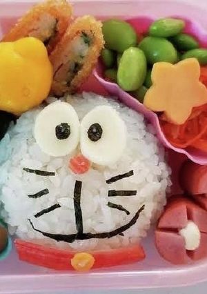 ドラえもんのお弁当-レシピのメイン写真