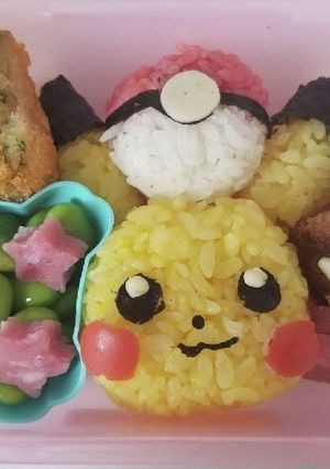 ピカチュウのお弁当-レシピのメイン写真