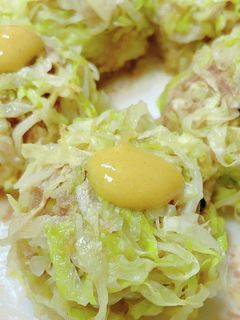 キャベツでヘルシーシュウマイ-レシピのメイン写真