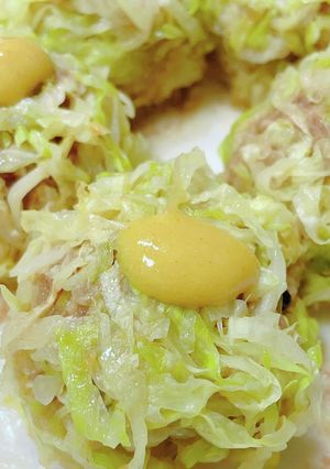 キャベツでヘルシーシュウマイ-レシピのメイン写真