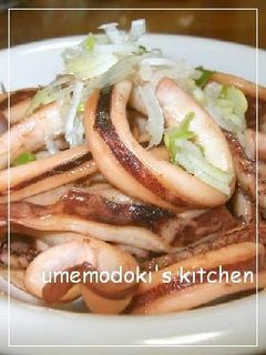 香ばしい~! シンプルなイカの照り焼き-レシピのメイン写真