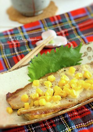 みんな好き！さんまのコーンマヨ焼き-レシピのメイン写真