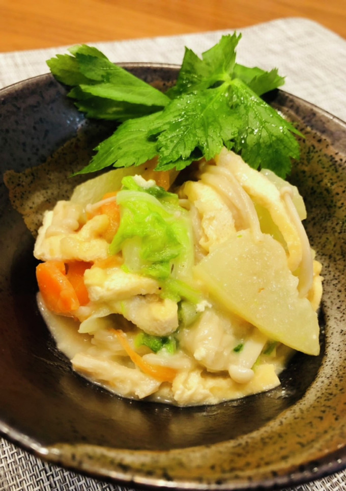 白菜と冬瓜の煮物♡〜白味噌仕立て〜-レシピのメイン写真