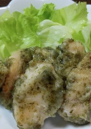 鶏むね肉のあおさフリット風-レシピのメイン写真