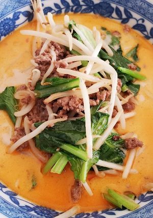 簡単&時短！味噌ラーメンで豆乳担々麺-レシピのメイン写真