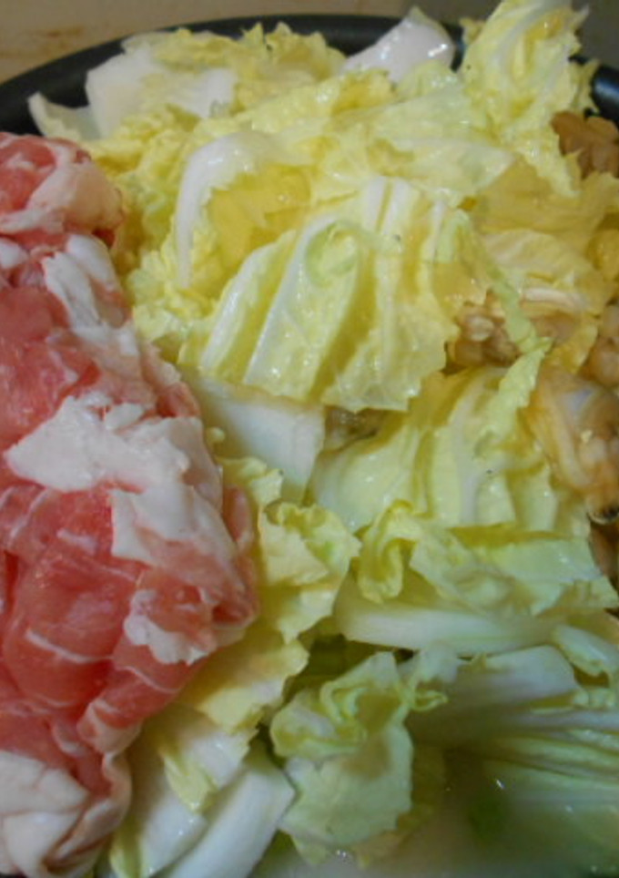 市販の白菜鍋用のスープを使った白菜鍋-レシピのメイン写真
