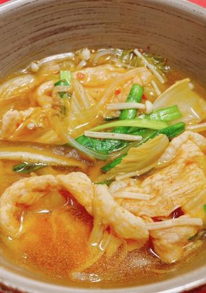 宗田だしキムチスープ-レシピのメイン写真
