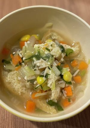 野菜の甘みがうまい味噌汁-レシピのメイン写真