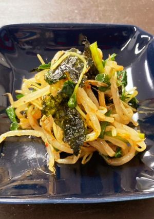 簡単美味しい！＊やみつき♪キムチナムル＊-レシピのメイン写真