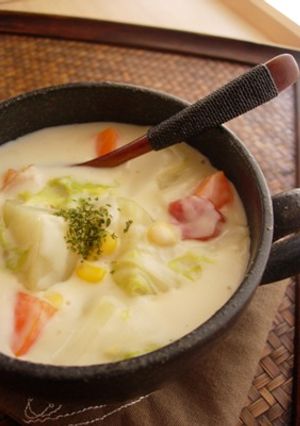 白菜のチーズクリームシチュー-レシピのメイン写真