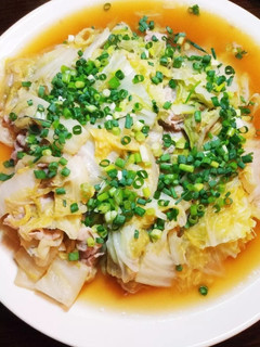 簡単☆白菜と豚バラの重ね蒸し焼き-レシピのメイン写真