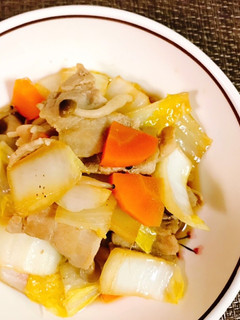 野菜たっぷり♬。.白菜・豚バラ炒め-レシピのメイン写真
