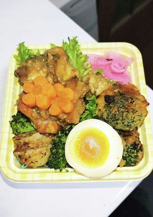 【夫婦弁当164】鶏胸炒めとブロッコリー-レシピのメイン写真