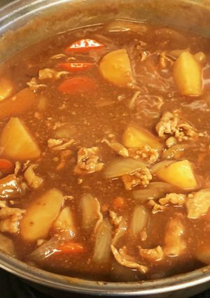 黄金比給食カレー-レシピのメイン写真