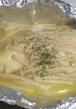 ☆簡単☆甘塩たらのホイル焼き（蒸し）-レシピのメイン写真