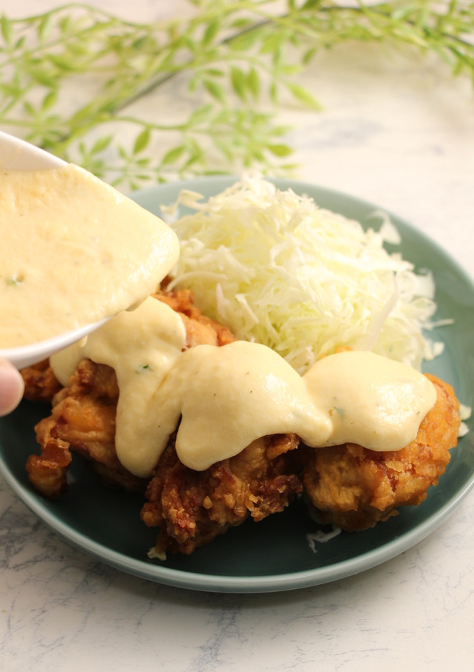 簡単！唐揚げチーズクリーム-レシピのメイン写真