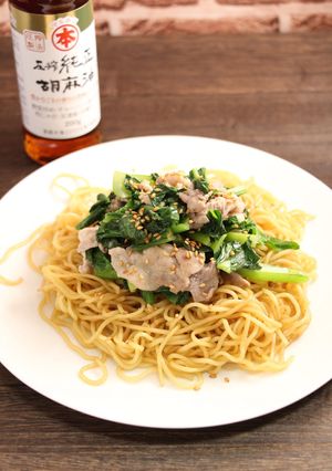 簡単！ソース焼きそば　ごま風味-レシピのメイン写真