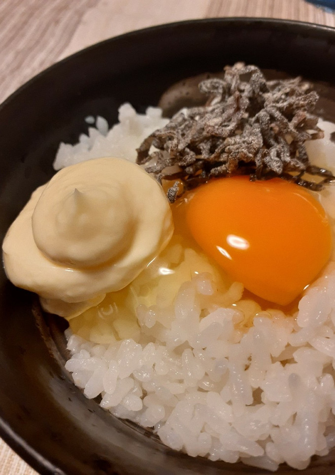 飲んだ後の〆のたまごかけご飯-レシピのメイン写真