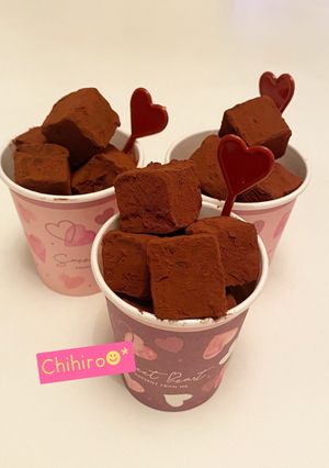 【超簡単】生チョコレート-レシピのメイン写真
