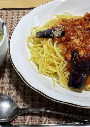 簡単♪ 褒めてくれる　ナスのボロネーゼ-レシピのメイン写真