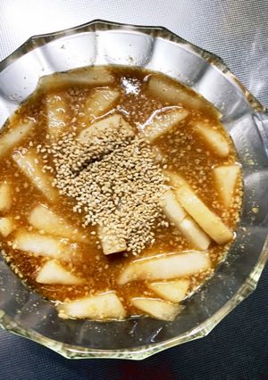 漬け時間なし大根のごま黒酢甘味噌浅漬け-レシピのメイン写真