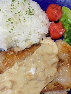 うまっ♪照り焼きチキン 柿マヨソース-レシピのメイン写真