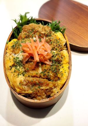 のっけ弁当2021.11.12豚カツ-レシピのメイン写真