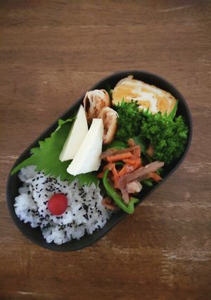JK☆豚肉とピーマンの甘味噌炒め弁当♪-レシピのメイン写真