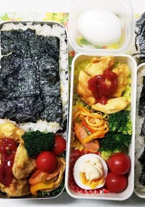 ナゲット弁当(11.12)-レシピのメイン写真