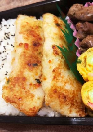 魚の香味野菜焼き弁当　1112-レシピのメイン写真