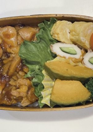 テリヤキ丼弁当-レシピのメイン写真