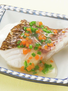 1歳からの☆白身魚の野菜あんかけ-レシピのメイン写真