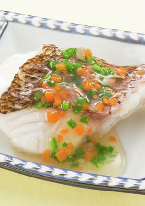 1歳からの☆白身魚の野菜あんかけ-レシピのメイン写真