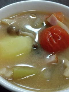 味噌スープ-レシピのメイン写真