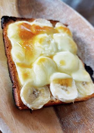 ✶メープルバナナチーズトースト✶-レシピのメイン写真