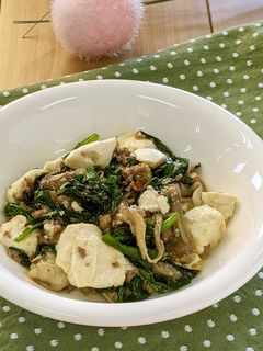 90.にらマーボー豆腐-レシピのメイン写真