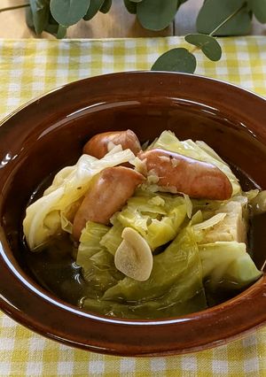 91.キャベツのまるごとポトフ-レシピのメイン写真