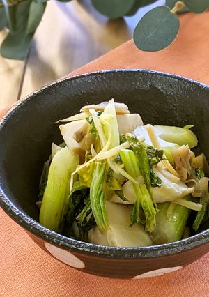 92.セロリとたけのこのザーサイ炒め-レシピのメイン写真