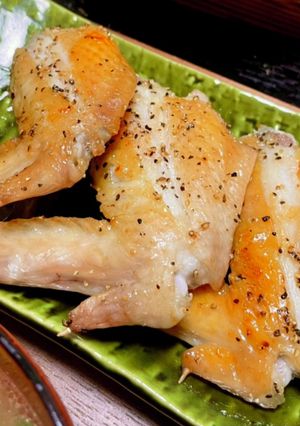 シンプルで激うま！鶏手羽先の塩焼き-レシピのメイン写真