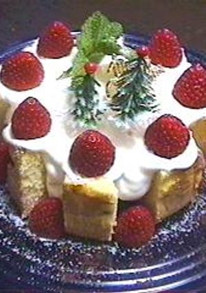 クリスマスケーキ（オーブントースター）-レシピのメイン写真