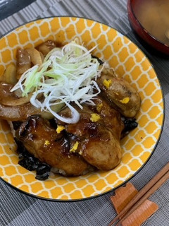 簡単丼☆浜松名物牡蠣蒲丼-レシピのメイン写真