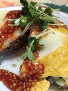 挽肉のオムレツゴールドソース-レシピのメイン写真