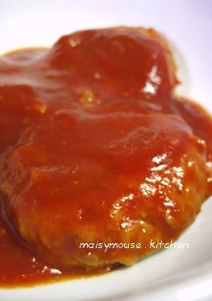 煮込みハンバーグ-レシピのメイン写真