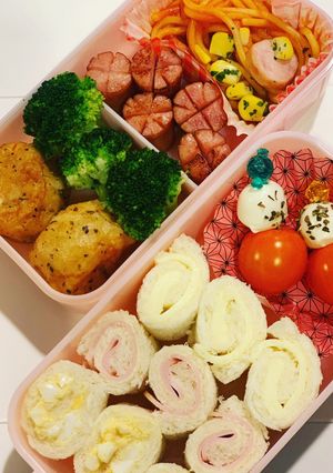クルクルサンドのお弁当-レシピのメイン写真