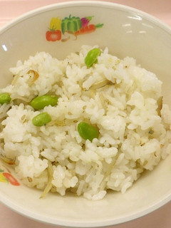 枝豆じゃこご飯 ★宇都宮学校給食-レシピのメイン写真