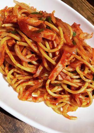 喫茶店で習ったナポリタン-レシピのメイン写真
