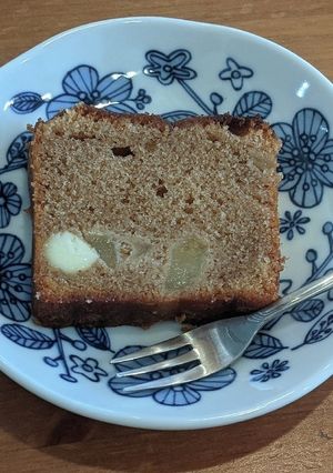 洋梨とクリームチーズのパウンド-レシピのメイン写真