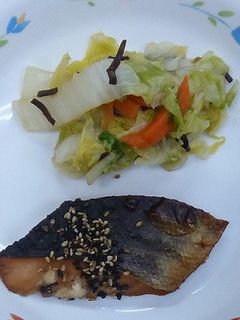 鮭の南部焼き☆給食メニュー-レシピのメイン写真