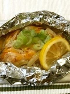 減塩!鮭のホイル焼き-レシピのメイン写真