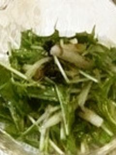 水菜と大根の和え物-レシピのメイン写真
